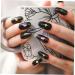 minkissy 6 Boxes Shell Nail Sequins Tape Dispenser Oval Foundation Brush DIY Nail Stickers Rhinestone Kit Nail Water Decals Manicure Sequins Nail Accessories Natural Applique Shell Pieces - Buy Online on GoSupps.com