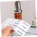 NUOBESTY 40 Sheets Stickers Nail Sticker Shampoo Bottles Tag Bottle Label Bottled Skin Care Products Travel As Shownx2pcs 12.00X4.00X0.20CMx2pcs - Buy Online on GoSupps.com