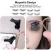 Magnetic False Eyelash Eyelashes Short Set with 2 Pairs Magnetic False Eyelashes for Parties Natural Lashes for Weddings Birthday Gifts(size:B) - Buy Online on GoSupps.com