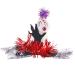 Cool Hair Clips Cute Cartoon Glittery Barrettes Holiday Horror Duckbill Clip Halloween Headdress Non-slip Horror Duckbill Clip for Holiday Decoration