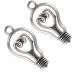 Lurrose Alloy Pendant 30 Pcs Light Bulb Charms Spacer Beads Bulb Pendants Earring Charms Handmade Pendant Accessories Bags - Buy Online on GoSupps.com
