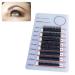 Aferzov eyelashes board acrylic eyelash board eyelash display board acrylic eyelash brush professional individual eyelash extension handplades acrylic lash plate tool for planting false