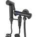 Toilet Bidet G1/2 Handheld Sprayer Attachment - Black Bathroom Accessory for Diapers & Cleaning | International Shipping Available - Buy Online on GoSupps.com