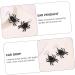 VANZACK 3 Pairs Spider Eardrops Drop Earrings for Women & Men - Halloween Costume Party Supplies - Buy Online on GoSupps.com