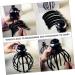 Coolhiya 1stk Head Massager & Manual Back Scratcher | Octopus Massage Tool for Relaxation & Scalp Care - 18x14.5cm Black - Buy Online on GoSupps.com