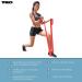 TKO Resistance Bands Set - 3 Pack | Flat Elastic Exercise Gear for Men & Women | Light Medium Heavy Resistance Levels for Fitness & Workout - Buy Online on GoSupps.com