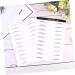 Balacoo 2 Sheets Waterproof Stickers Eyebrow Makeup Supplies Eyebrow Stickers Miss Artificial The Lazy - Buy Online on GoSupps.com