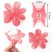 6Pcs Flower Hair Clips for Women, Strong Hold & Large Claw Clips for Thick Hair - Nahalesy 01-Jelly - Buy Online on GoSupps.com