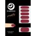 Monochrome Lovelyface Nail Wraps & Stickers | Long-Lasting Non-Toxic Nail Foils - Red Win - International Shipping Available - Buy Online on GoSupps.com