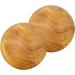 Fomiyes 4-Piece Wooden Massage Globe Set - Hand Face Foot & Neck Massage Tool for Relaxation & Therapy - Buy Online on GoSupps.com