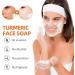 Turmeric Soap Anti-Dark Spot Turmeric Face Soap Kojic Turmeric Soap Kojic Acid Lightening Soap Solid Face Soap Bar For Face Pimples And Black Spots (1PC) - Buy Online on GoSupps.com