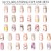 TEEROVA 32 Mixed Colors Nail Striping Tape Line with 2 Pieces Nail Tape Dispensers Nail Art Decoration Sticker DIY Nail Tip - Buy Online on GoSupps.com