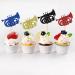 BoningNEW 24 PCS Glitter Silhouette Musical Instrument Cupcake Toppers Wind Instrument Picks for Concert Music Theme Party Wedding Birthday Party Cake Decorations Supplies(Gold Black Red Blue) - Buy Online on GoSupps.com
