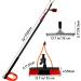 Water Fed Pole Kit Water Fed Telescopic Brush Squeegee Water/Hose Fed Pole Window Cleaning Brush Equipment Cleaning (Size : 10.8M) 12M/39FT - Buy Online on GoSupps.com