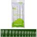 FEIlei Long Coffin Fakes Nail Tips Acrylic Press on Nails Clear Artificial False Nails - Buy Online on GoSupps.com