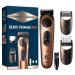 King C. Gillette Electrical beard trimmer Pro for men.With precision wheel for 40 beard lengths washable lifelong spicy blades made of full metal