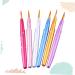 FOMIYES 18 Pcs Retractable Lip Brush Set | Telescopic Lipstick Applicators for Makeup | Best Lip Gloss Tool Kit - Buy Online on GoSupps.com
