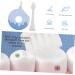 HOMSFOU Manual Toothbrush for Kids - Blue Silica Gel Cleaning Brush (1 Piece) | International Shipping Available - Buy Online on GoSupps.com