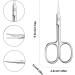 Nail Scissors Beauty Scissors for Eyebrow Moustache Nose Hair Sharp Nail Scissor for Toenails Stainless Steel Curved Cuticle Scissor for Hair Trimming Beauty Grooming Thick Toenails Women Men - Buy Online on GoSupps.com