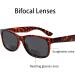 4 Pack Bifocal Reading Glasses - Grey Lens Spring Hinge Sunglasses for Men & Women | Fashionable 2.5x Sun Readers - Buy Online on GoSupps.com