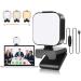Aulynp Magnetic Video Conference Lighting Kit, Laptop Computer Monitor LED Video Light 6500K Dimmable Webcam Light for Remote Work, Online Education, Self Broadcasting, Zoom Calls and Live Streaming