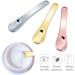 WLLHYF Mini Metal Makeup Spatula Skin Care Cosmetic Spoon Reusable Applicator Beauty Scoop for Facial Cosmetic for Face Mask Cream Lotions Moisturizers 1 Gold+1 Silver+1 Rose gold - Buy Online on GoSupps.com