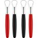 Ghzzy 4 -pack Mazor cleaning brushes - tongue scraps made of stainless steel to inhibit bad breath fresh breath and to prevent mund diseases