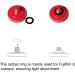 Camera Shutter Button Soft Release (3 Pack) - Red, Silver, Black - Buy Online on GoSupps.com