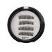 Lckiioy Magnetic Eyelashes with 2 Pairs Artificial Fiber Magnets Magnetic with Eyelash Curler KS01-4