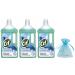 Cif Floor Cleaner All Purpose Cleaner Shiny Clean 950ml Ocean Scent 3Pk + Our Gift for You: Organza Small Bag Size: 9x7x0.1cm