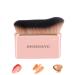 Makeup Brush for Powder Cream Mixed Liquid Blush Flat Professional Cosmetic Blending Flawless Brush High Density Face Leg Kabuki Foundation Brush for Tanning Powder Cream Fluid Moisturizer Concealer gold