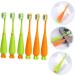 Gleavi 6th Carrot Manual Toothbrush for Kids - Fun Character Design for Toddlers & Babies Ideal for Pets - Buy in Bulk! - Buy Online on GoSupps.com