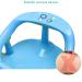 CAM2 Baby Bath Seat - Non-Slip Infant Tub Chair with Suction Cups | Blue | Newborn Gift | 6-18 Months - Buy Online on GoSupps.com