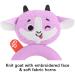 Fisher-Price Knit Animal Teether - Pink Goat Baby Rattle and Teether Toy - Buy Online on GoSupps.com