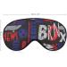 New York Style Grunge Geometric Sleep Mask Eye Cover for Sleeping Blindfold with Adjustable Strap Blocks Light Night Travel Nap for Men Women - Buy Online on GoSupps.com