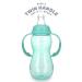 Nuby 3 Stage Ultra Durable Tritan No-Spill Bottle to Cup 10 Oz Teal 80387 - Buy Online on GoSupps.com