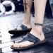 Bunion Orthotic Sandals Men's - Summer Quick-Drying Toe Separate Flat Beach Shoes - Clip Toe Bunion Corrector Flip Flops | Pain Relief Hallux - Size 7.5 Blue - Buy Online on GoSupps.com