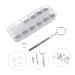 Buy Healeved Tiny Screw Set for Glasses | Mini Tools for Jewelry & Watch Repair | Stainless Steel Screws & Nuts - Buy Online on GoSupps.com