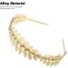 ALLY-MAGIC Gold Leaves Headband Roman Leaf Crown Greek Leaf Headband Goddess Tiara Girls Bridal Headbands Laurel Leaf Headdress Boho Headpiece Hairband for Wedding Party Dancing Party Show Y2-YZFG - Buy Online on GoSupps.com