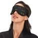 Haskirky Light Blocking Eye Mask | Adjustable for Men and Women | Perfect for Travel, Yoga, Meditation | Yellow Cat Eyes Design - Buy Online on GoSupps.com