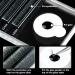 2-in-1 Eyelash Extension Crystal Palette & Glass Stand Tray for Lashes - Durable Streaks Tile Holder for Nail Art & Color Toning (2 Pieces) - Buy Online on GoSupps.com