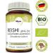 Buy MycoVital Organic Reishi Mushroom Powder Capsules - 93 x 400mg - 100% Vegan No Additives - German Cultivation - International Shipping Available - Buy Online on GoSupps.com