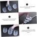 High Heel Protectors - 12 Pairs Clear Heel Covers & Sole Stoppers for Stiletto Shoes - Durable PVC Accessories for Women - Buy Online on GoSupps.com