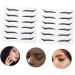 Angoily 12 Pairs Glitter Eyeliner Green Eyeliner Pencil Invisible Eye Eyeliner Decal Double Miss - Buy Online on GoSupps.com