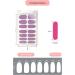 Mother's Day Gifts: 8 Sheets Elegant Nail Polish Stickers & 3 Nail Files - Nail Art Decals Strips Manicure Kits for Women and Girls (Pure Colors) - Buy Online on GoSupps.com