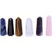 Crystals and Gemstones Healing Rose Clear Quartz Amethyst Black Lapis & Tiger Crystal Meditation Spiritual Gifts for Chakra Money Luck Wands 2.25 -2.50" 6 Faceted Pencil 6 Pc Set Tiger 6 Pcs Set - Buy Online on GoSupps.com