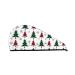 Buffalo Plaid Christmas Trees Microfiber Hair Towel Soft Super Absorbent Hair Towel Wrap for Women Coral Velvet Quick Dry Hair Cap for Long Curly and Thick Hair