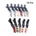 Minkissy 10-Pack Cut Clips - Slipproof Alligator Hair Clips for Women | No Curved Salon Hairpins - Two-Color Bulk Buy - Buy Online on GoSupps.com