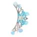 NUSITOU Rhinestone Comb Girl Hair Accessories Girl Hair Comb Clip Flower Girl Headpiece Metal Headpiece Headdresses for Women Crown Hair Comb Women Crown Hairpiece Crown Hairpin