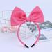 Rose Halloween Bow Headband | Big Bow Hair Hoop for Women | Fluffy Hairband for Christmas Party | Handmade Hair Accessory - Buy Online on GoSupps.com